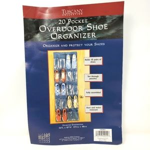 Shoe Organizer Over Door 20 Pocket NEW
